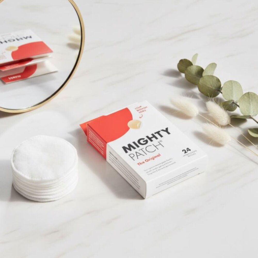 Hero Cosmetics Mighty Patch Original Acne Patches – Nighttime, 24 Count